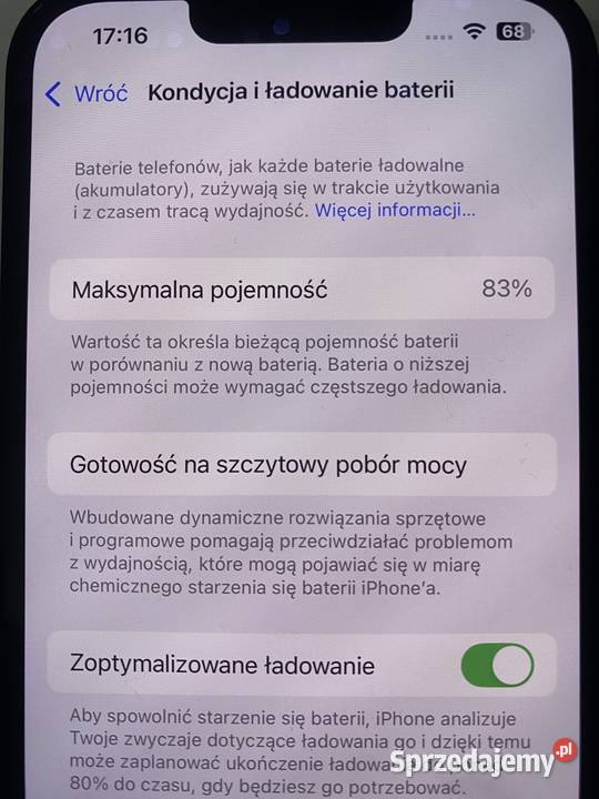 iPhone 13 128 GB Rossoszyca sprzedam
