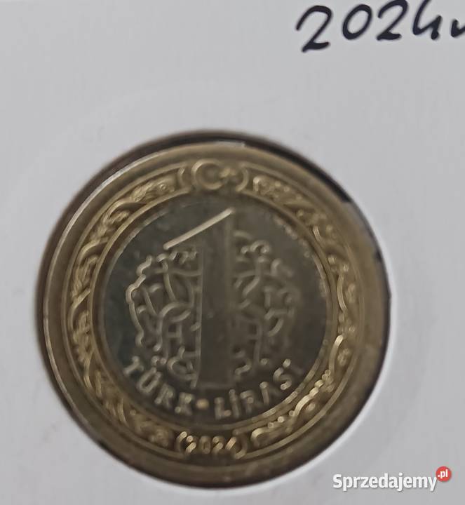 1 Lira Turcja 2024 nowa edycja Konin
