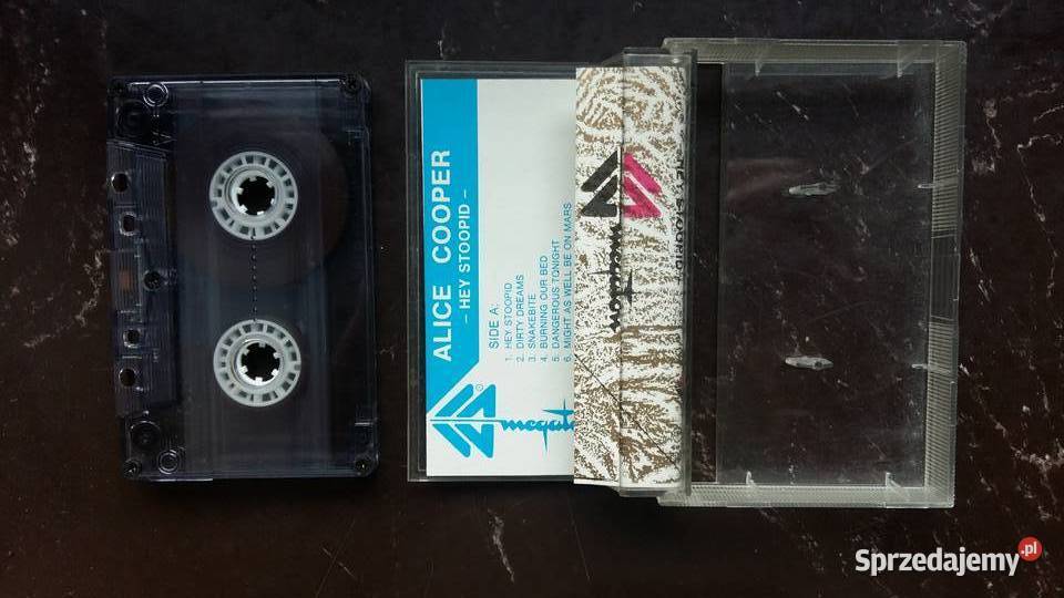 Kaseta magnetofonowa Alice Cooper Hey stoopid kaseta