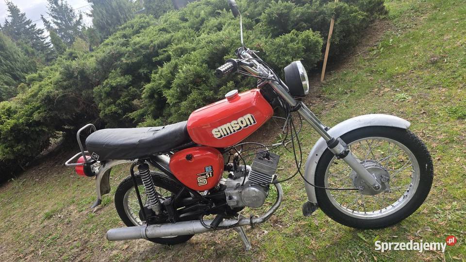 Simson s51 sprawny silnik 4 tabkiczka Sandomierz