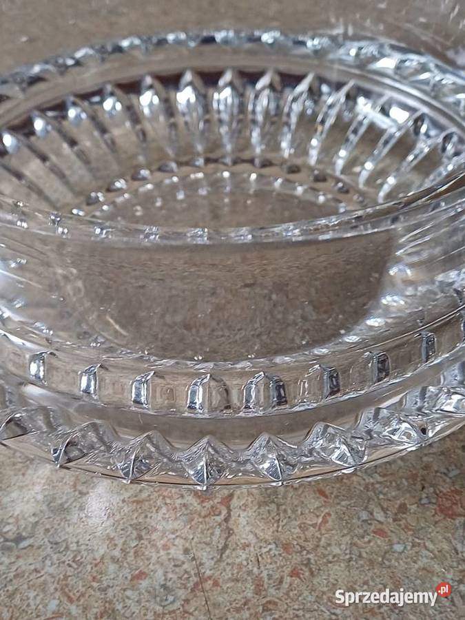 vintage kryształowa misa Nowy Targ