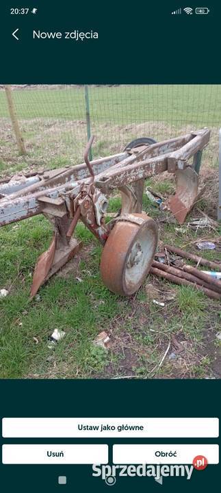 Pług 5 skib Pługi Kalsko