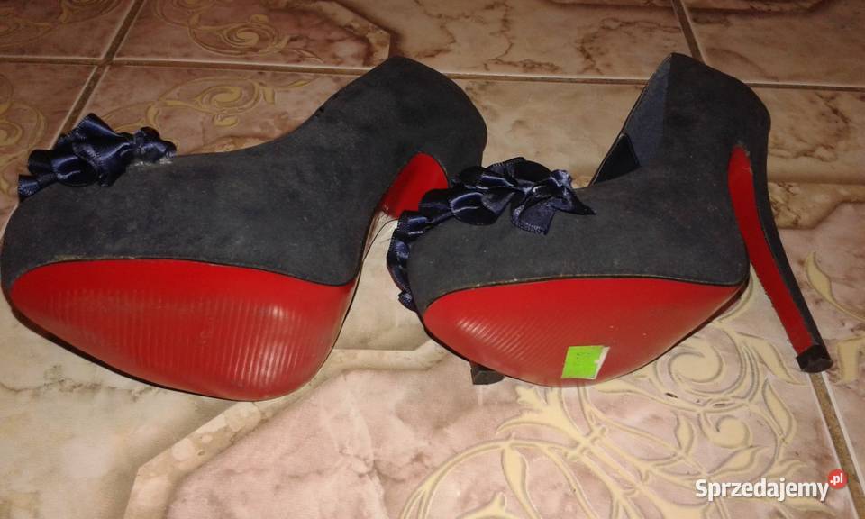 Szpilki na platformie rozmiar 35 na każdą okazję Półbuty wielkopolskie