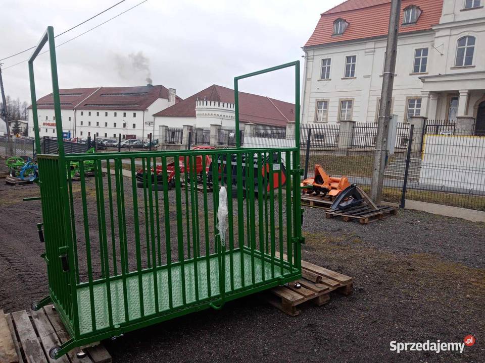 Elektroniczna waga inwentarzowa WG021 bydła Proszówka