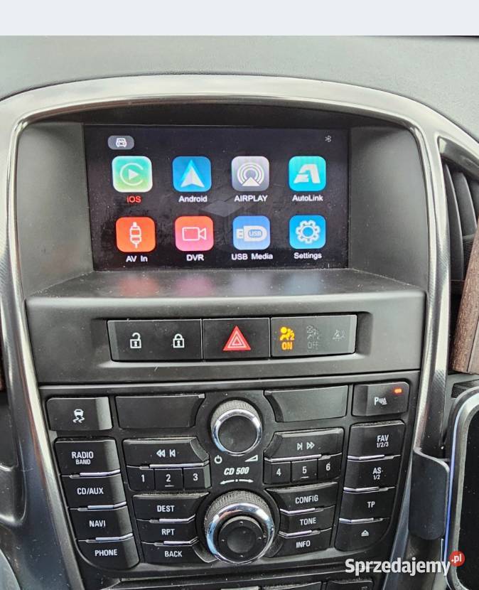 Radio CD500 DVD800 Astra J Insignia Android Auto