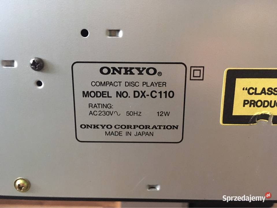 Onkyo DXC110 Odtwarzacz CD 6CD zmieniarka tacka