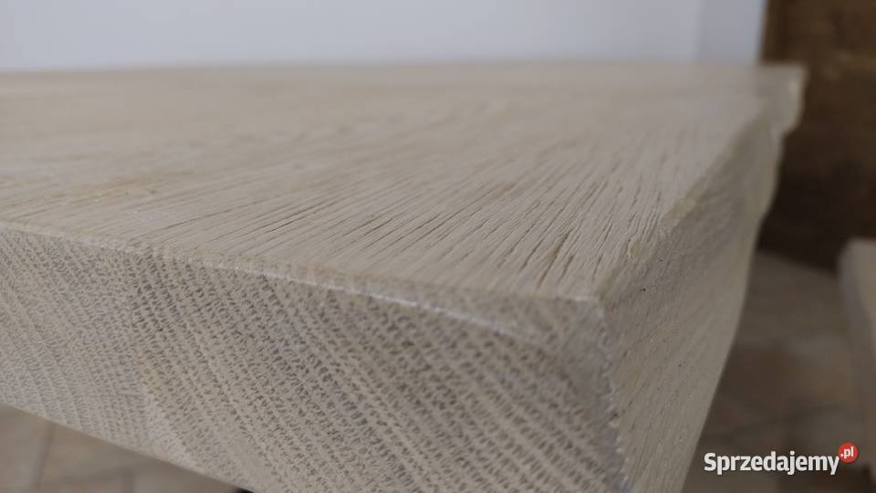 stoł rozkładany lity dąb i stolik kawowy 76cm Stoły sprzedam