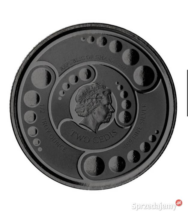 Zestaw Ghana Alien 4 x 12 uncji srebra UFO Numizmatyka Warszawa sprzedam
