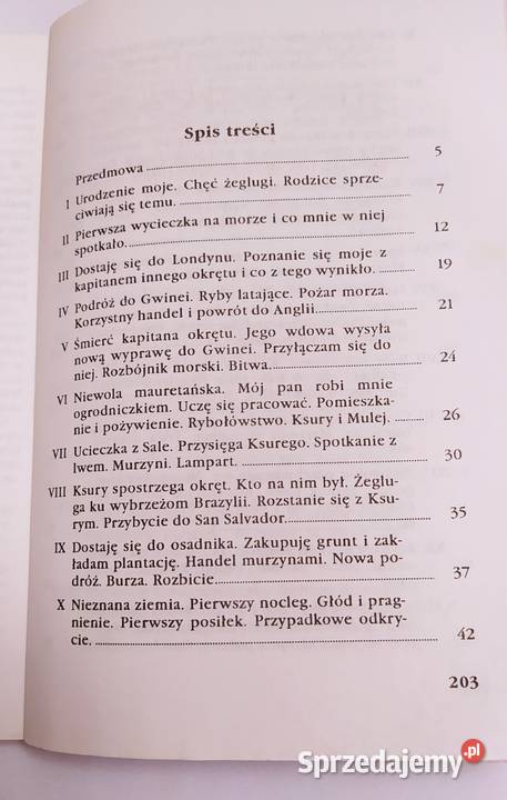 ROBINSON KRUZOE Daniel Defoe ISBN 830303541X podlaskie Hajnówka sprzedam