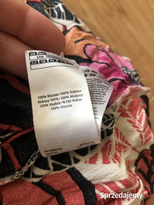 Sukienka w kolorowe kwiatylato Kłodawa sprzedam