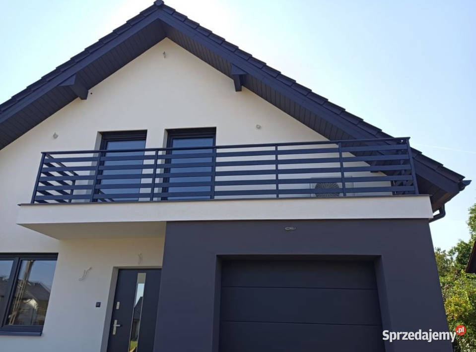 Alu Balustrada malowana proszkowo balustrady śląskie Dąbrowa Górnicza