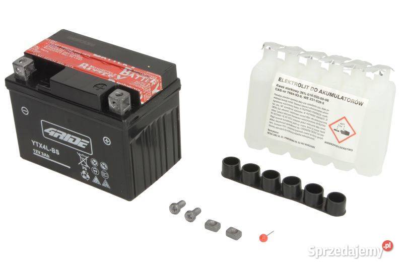 Akumulator motocyklowy 4 RIDE YTX4LBS 12V 36Ah Wrocław