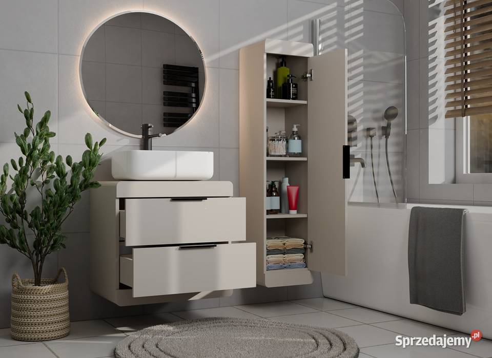 Szafka pod umywalkę TERRA 60 2S wisząca