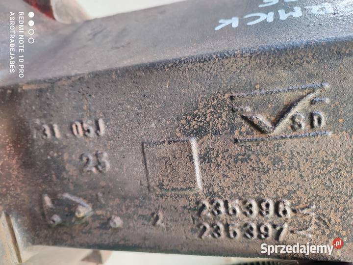 Zwolnica tył 235396 McCormick MTX 175 Wilkowo