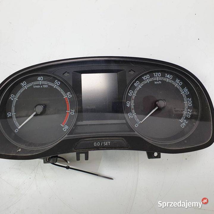 LICZNIK ZEGAR SKODA FABIA III 6V0920700D kujawsko-pomorskie Lipno
