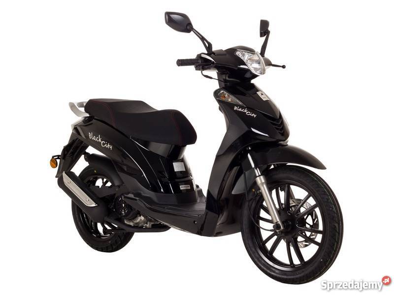 Nowy Skuter Romet BLACK CITY 12 gwarancja