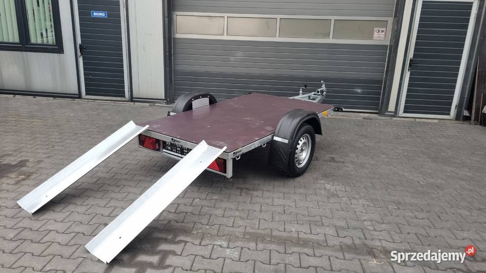 Przyczepka samochodowa na Quada 216x126 750 Rok produkcji 2025 Przyczepy Wolsztyn