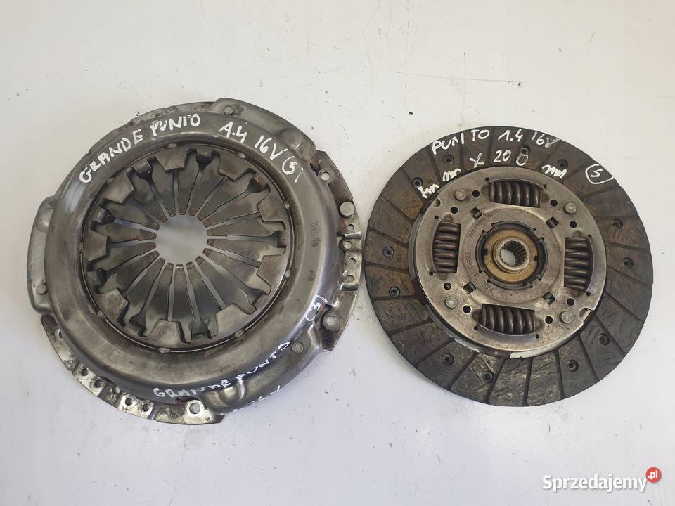 Fiat Grande Punto 14 16V DOCISK TARCZA sprzęgło Sprzęgła i elementy