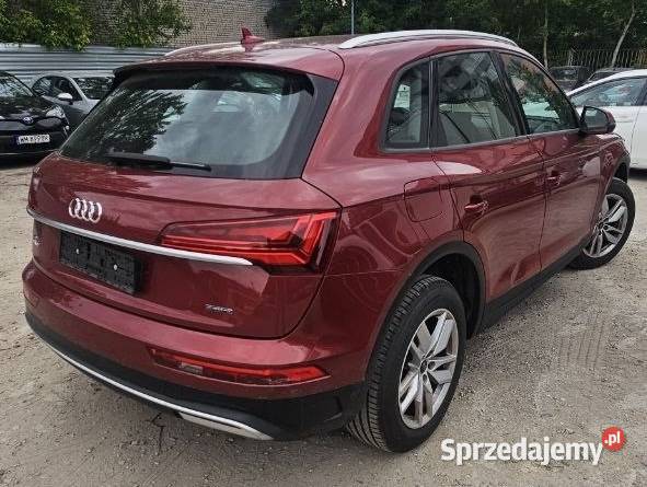 Audi Q5 40 TDI mHEV Quattro S tronic serwisowany autoalarm małopolskie Kraków