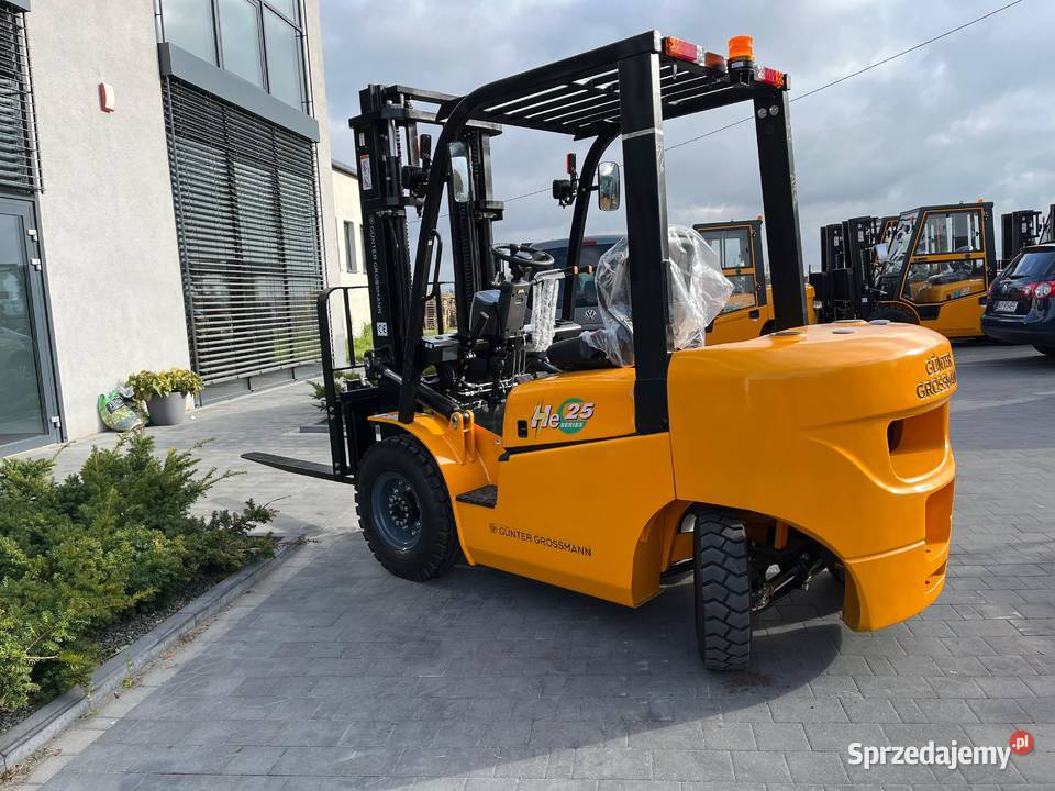 Elektryczny wózek widłowy 25T 33m Gunter Wózki widłowe Iława