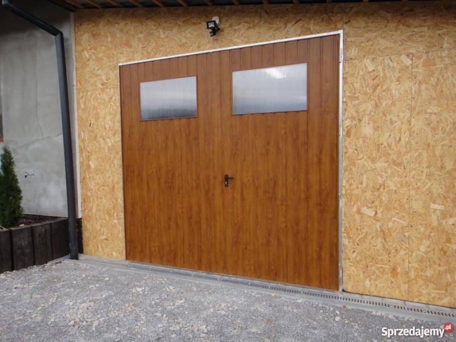 Brama dwuskrzydłowa BRAMA GARAŻOWA DWUSKRZYDŁOWA Metalowe warmińsko-mazurskie Mrągowo