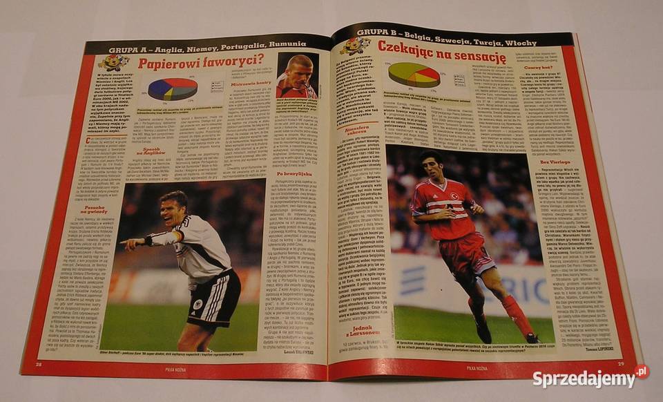 Tygodnik Piłka Nożna 2000 23 EURO 2000 Łódź