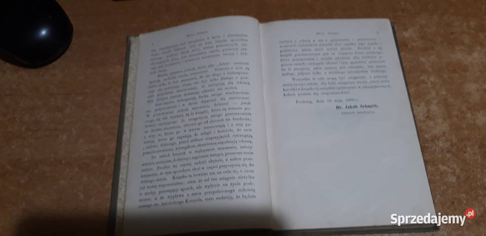 W Cieniu KOsciołaRozrywki chrześc Huch 1899 oryg wielkopolskie Iwno