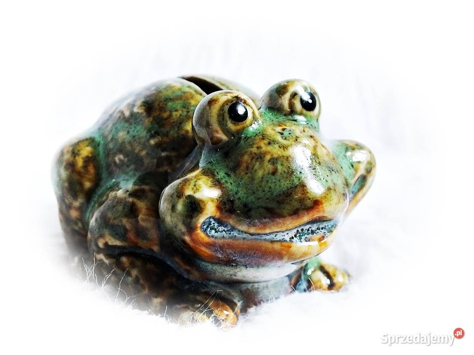 Żabka skarbonka Kolekcjonerska figurka Na Żary sprzedam