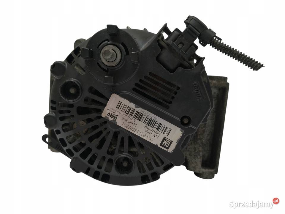 ALTERNATOR Opel Astra J 13 CDTi 13505392 osobowe Układ elektryczny silnika Chełm sprzedam