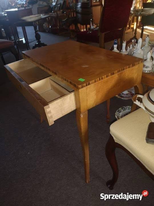 Niciak stolik z szufladką Brzoza Gdańsk