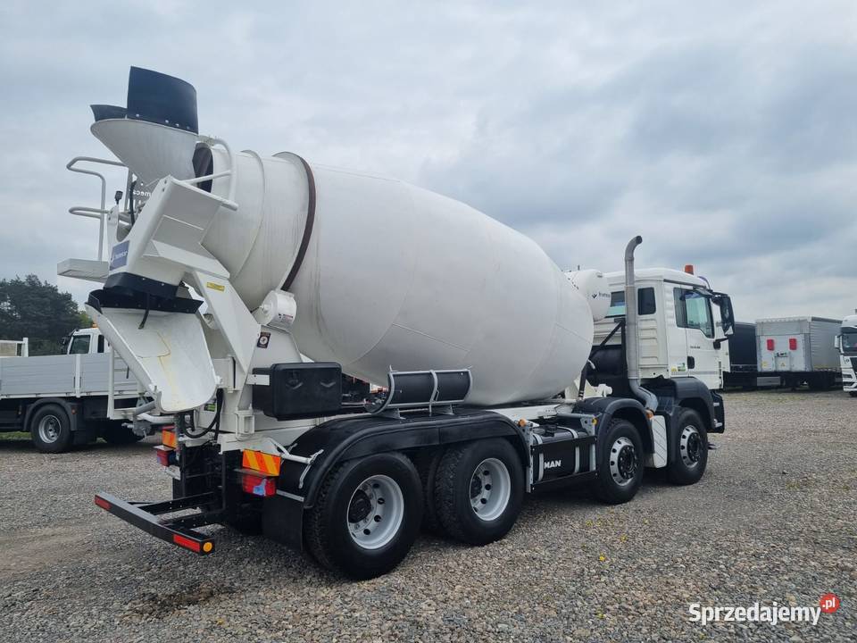 MAN TGS 32360 Betonomieszarka Gruszka do betonu automatyczna
