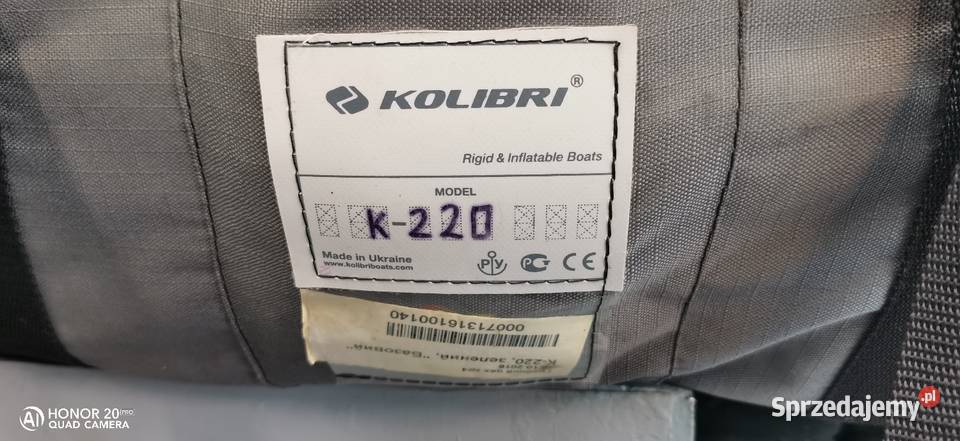 Ponton Koliber K220silnik elektryczny Moto guide Łuków