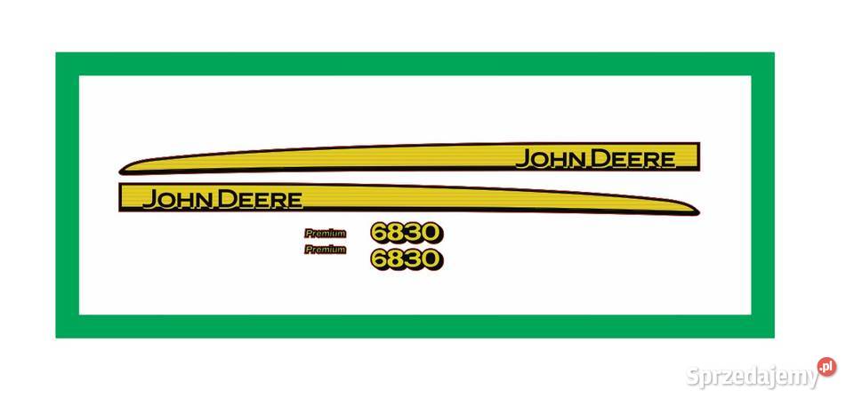 Naklejki na maskę Traktor Ciagnik John Deere Ciechanów