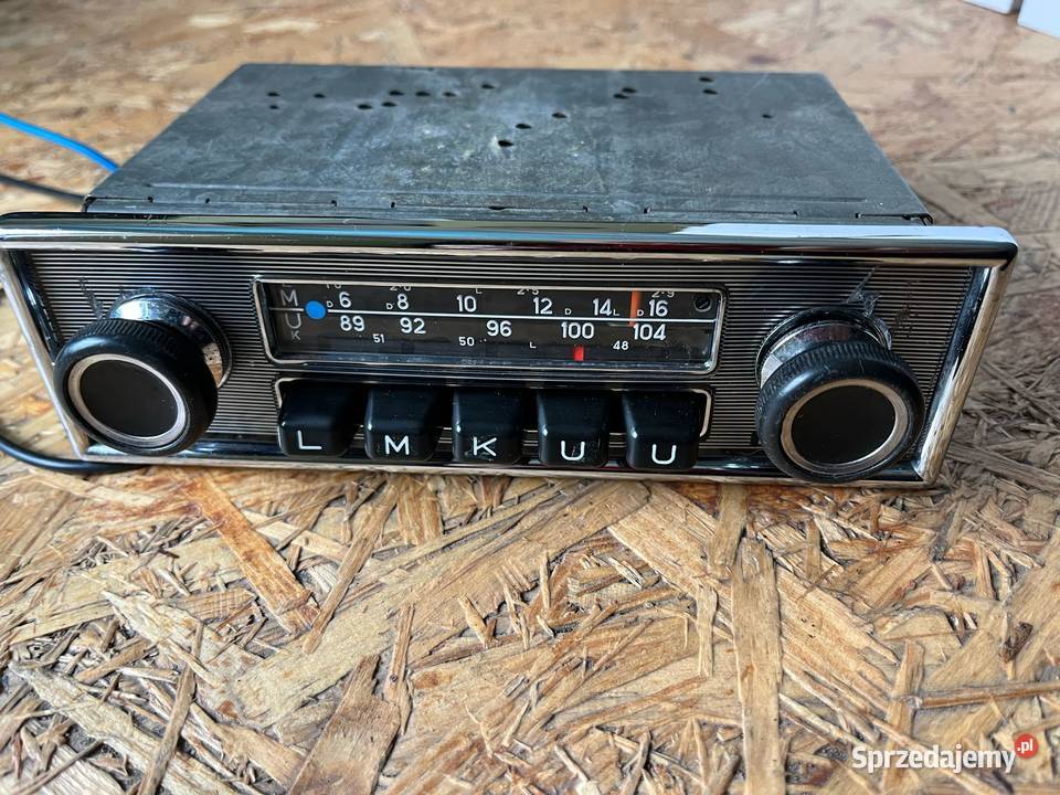 Radio Balupunkt do klasyka Mercedes posche Rok produkcji 1969 Tarnowskie Góry