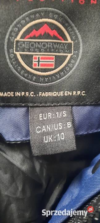 Kurtka zimowa damska Geographical Norway S mazowieckie Pilawa