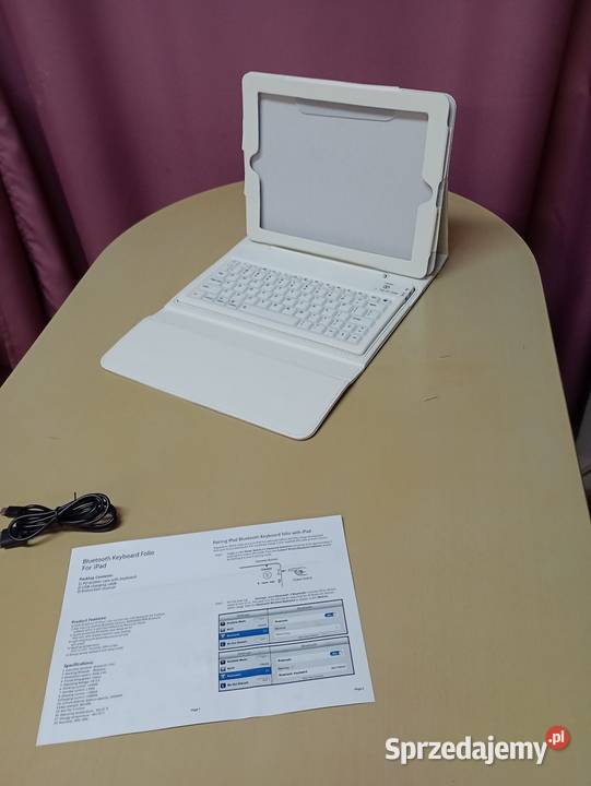 Etui z klawiaturą Bluetooth do tabletów