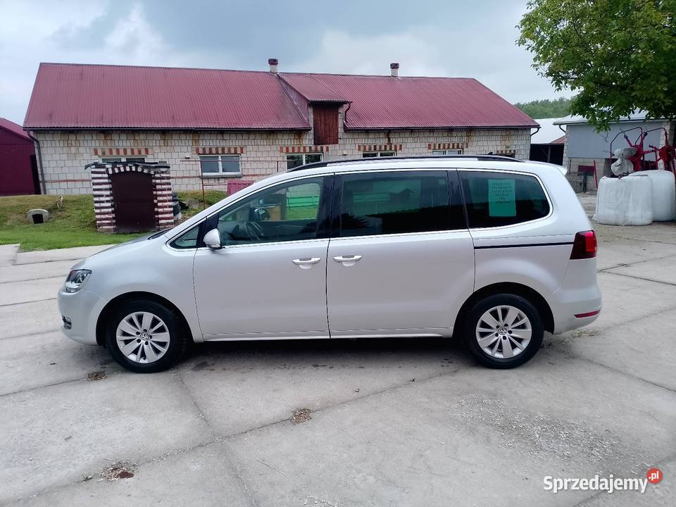 Volkswagen Sharan 20 TDI podgrzewane fotele Uchanie