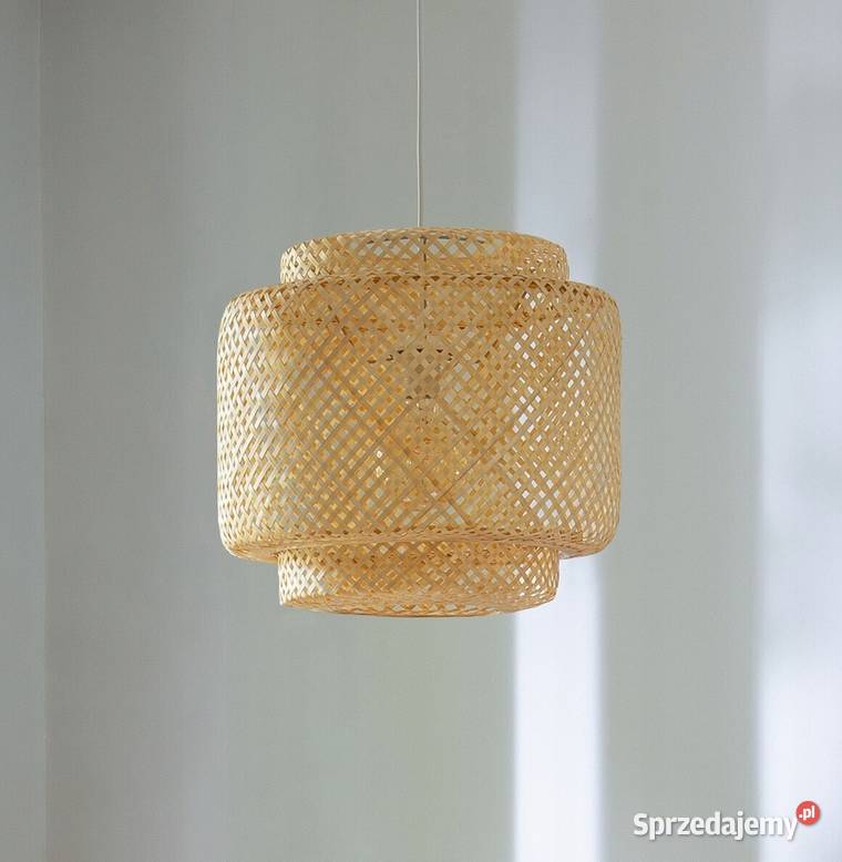 Lampa sufitowa wisząca nowoczesna BAMBUS BOHO Choroszcz
