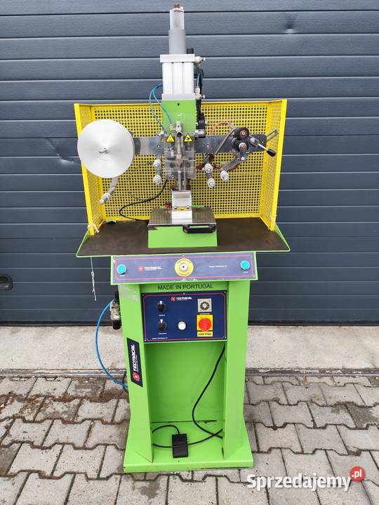 Tecmacal Stemplowarka logowarka złociarka Produkcja Łaskarzew sprzedam