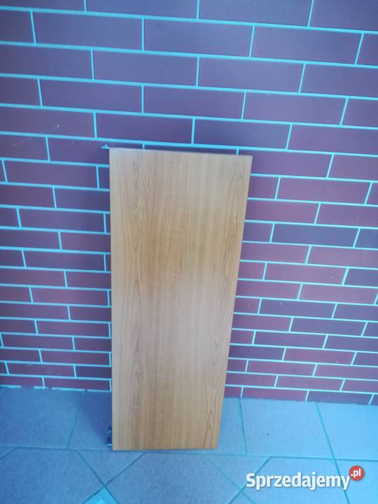Półka w drewnianej okleinie z uchwytami 100 x36 2cm Półki lubelskie Lublin