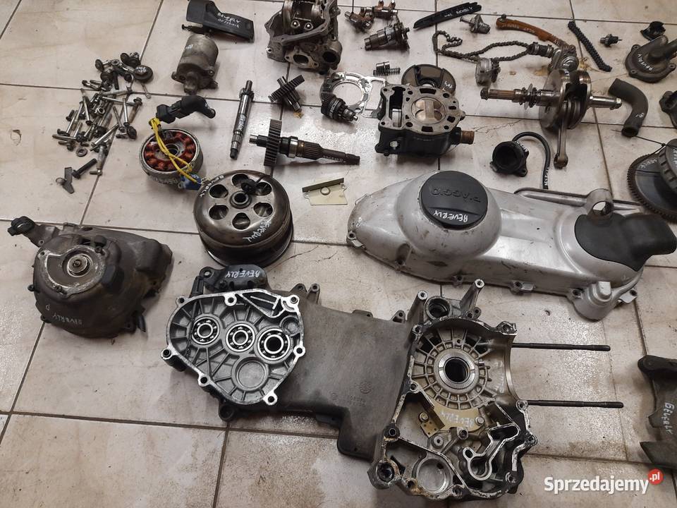 Piaggio beverly 125 silnik części vespa cylinder Jelenia Góra sprzedam
