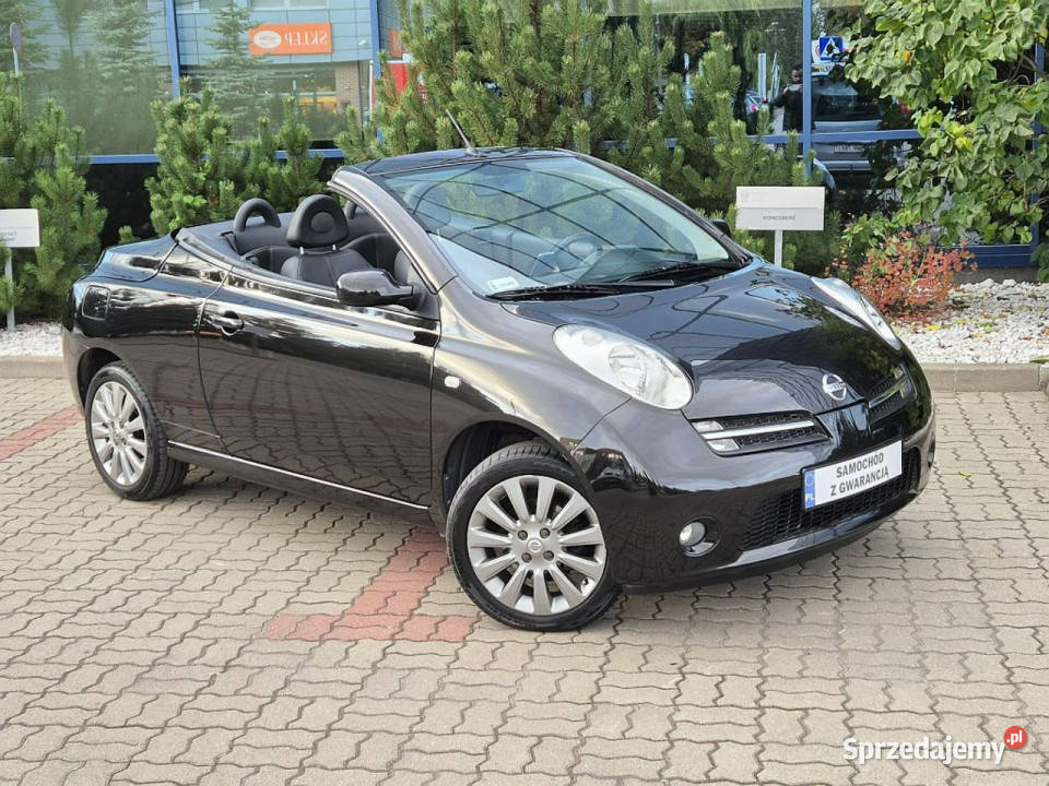 Nissan Micra 14 GWARANCJA tekna cabrio skóry światła przeciwmgielne