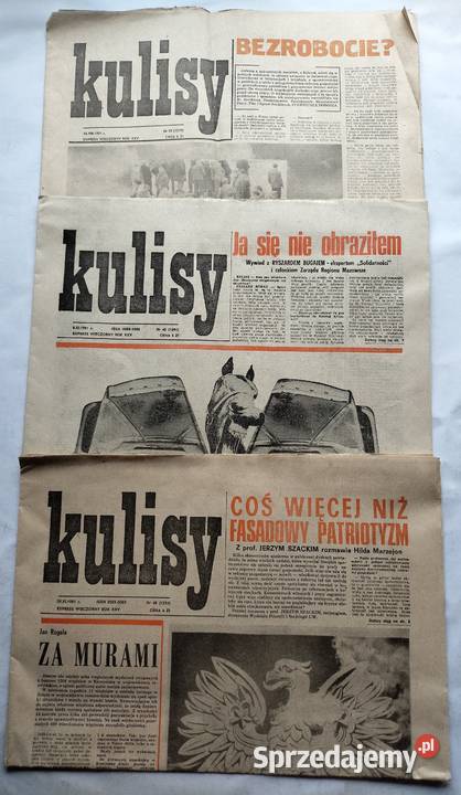 Kulisy Express Wieczorny 1981r czasopisma PRL Rok wydania 1981 Książki i Podręczniki Gdynia