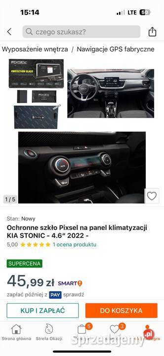 Folia na zegary Kia Stonic