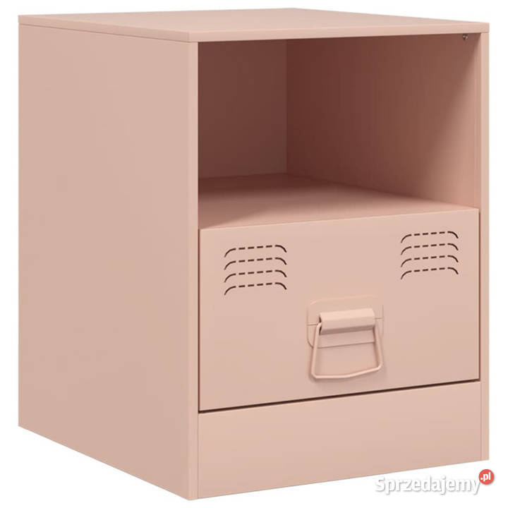 Szafka nocna różowa 345x39x44 stal WM841753 mazowieckie
