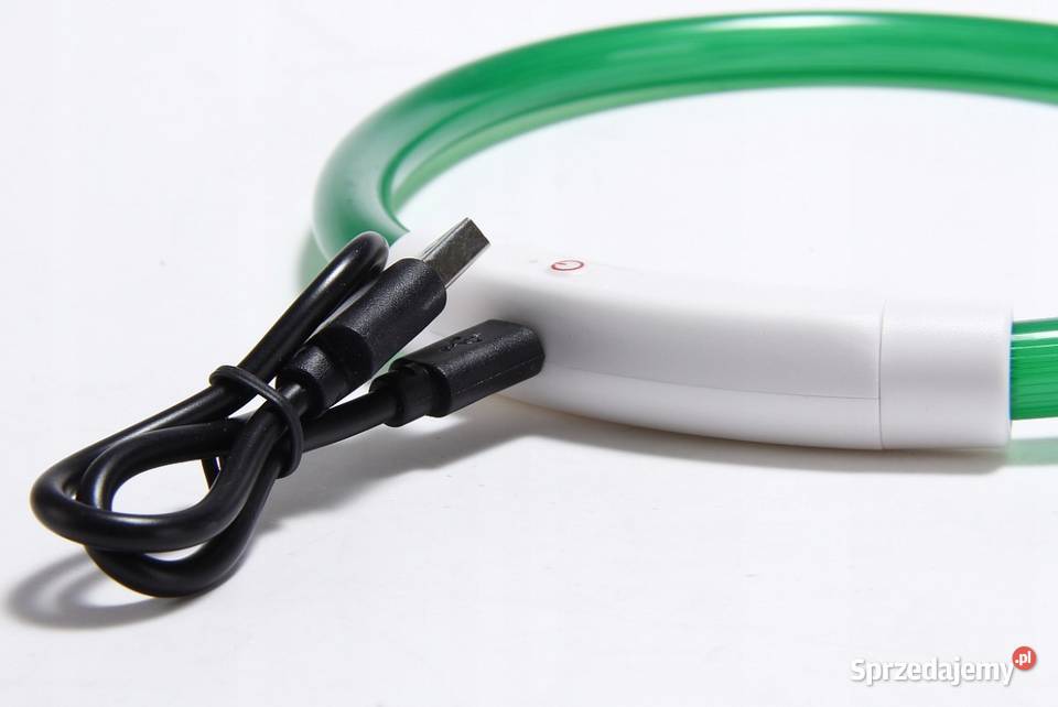 OBROŻA ŚWIECĄCA LED PSA I KOTA REGULACJA 70