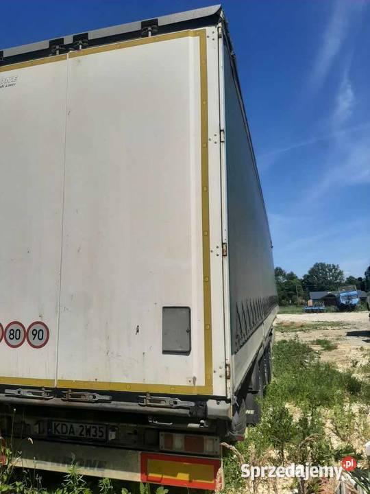 NACZEPA KRONE BURTO FIRANKA ROZSUWANY DACH więcej niż 2 Burtowe i plandeki