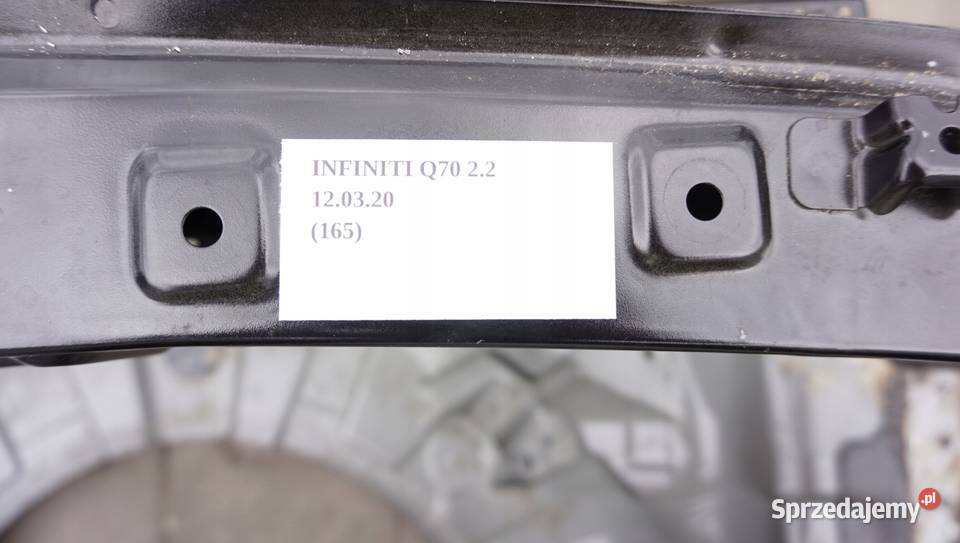 PAS TYLNY PODŁOGA BAGAŻNIKA INFINITI Q70 22D Nowy Tomyśl