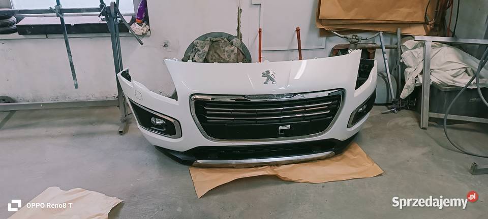 Zderzak przedni Peugeot 3008 2015 lubuskie Sulechów