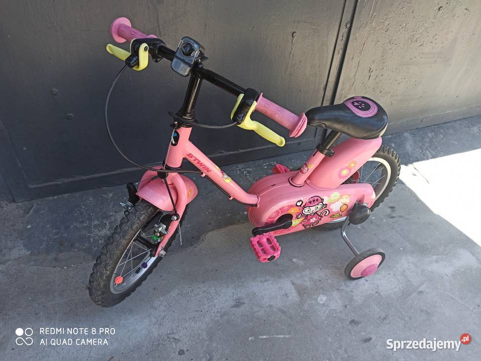 Rowerek Dzieciecy 14 Btwin KOTY Kółka Boczne małopolskie Wieliczka
